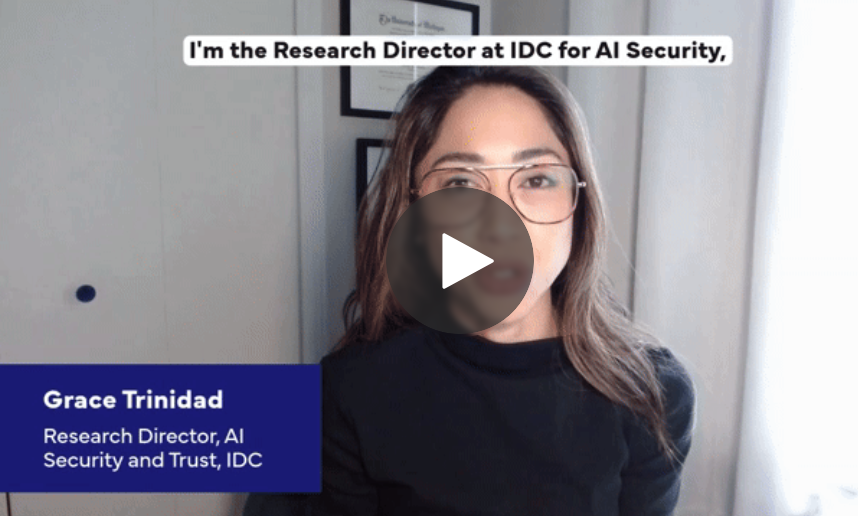 Screen Capture of Dr. Grace Trinidad, discussing Cybersecurity